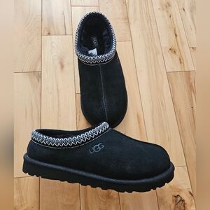 UGG Mens TASMAN II Black Cozy Slippers